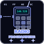 Stream Deck radio programming folder showing RT Systems and other programming software buttons